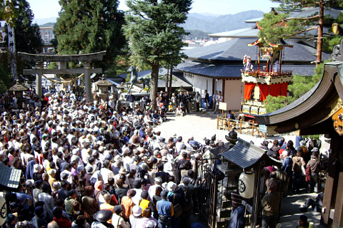秋の高山祭
