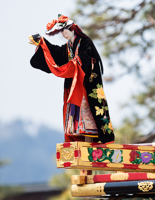 からくり奉納 石橋台