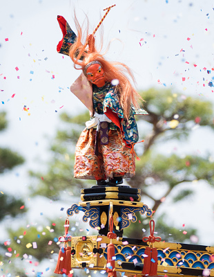 からくり奉納 龍神台