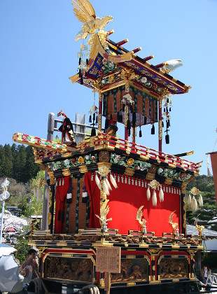 山王祭 石橋台