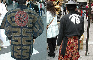屋台曳きの装束